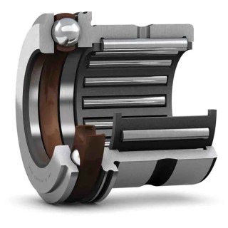 SKF Needle Roller Bearing, 60 mm Inside Diameter, 85 mm Outside Diameter, 40 mm Race Width, Steel Material NKX 60