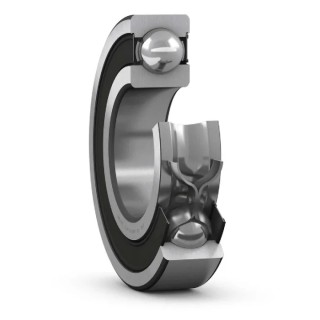 SKF Single Row Deep Groove Ball Bearing 30 mm Inside Diameter 47 mm Outside Diameter 9 mm Race Width Sealed W 61906-2RS1