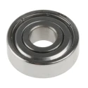 SKF Single Row Deep Groove Ball Bearing 6 mm ID, 19 mm OD, 6 mm Width, Shielded Stainless Steel W 626-2Z