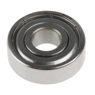 SKF Single Row Deep Groove Ball Bearing 6 mm ID, 19 mm OD, 6 mm Width, Shielded Stainless Steel W 626-2Z
