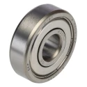 SKF Single Row Deep Groove Ball Bearing 10 mm ID, 30 mm OD, 9 mm Width, Shielded Sheet Metal Cage Stainless Steel W 6200-2Z