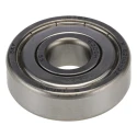 SKF Single Row Deep Groove Ball Bearing 10 mm ID, 30 mm OD, 9 mm Width, Shielded Sheet Metal Cage Stainless Steel W 6200-2Z