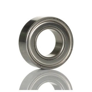 SKF Single Row Deep Groove Ball Bearing 10 mm ID 19 mm OD 7 mm Width Sheet Metal Cage Stainless Steel Ball W 63800-2Z