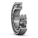 SKF Self-Aligning Ball Bearing 90 mm Inside Diameter 160 mm Outside Diameter 2 Row Open Type Sheet Metal Cage 1218 K