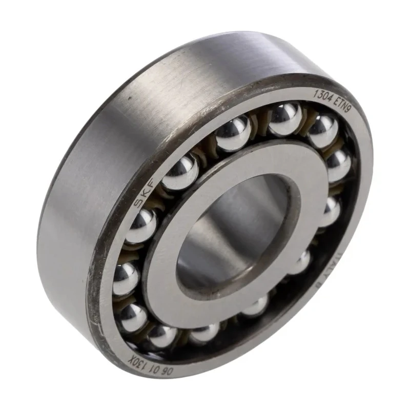 SKF Self-Aligning Ball Bearing 20 mm Inside Diameter 52 mm Outside Diameter 15 mm Race Width Non-Metallic Cage 1304 ETN9