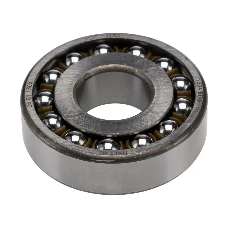 SKF Self-Aligning Ball Bearing 20 mm Inside Diameter 52 mm Outside Diameter 15 mm Race Width Non-Metallic Cage 1304 ETN9