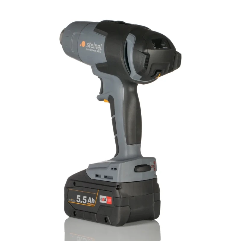 Steinel Cordless Heat Gun 18 V 8 Ah Battery Capacity 500°C Max Operating Temperature MH3