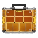 DeWALT Adjustable Compartments 10 Cell Yellow Polycarbonate Compartment Box 119mm x 440mm x 332mm DWST82968-1