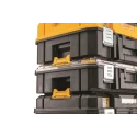 DeWALT Adjustable Compartments 10 Cell Yellow Polycarbonate Compartment Box 119mm x 440mm x 332mm DWST82968-1