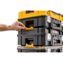 DeWALT Adjustable Compartments 10 Cell Yellow Polycarbonate Compartment Box 119mm x 440mm x 332mm DWST82968-1