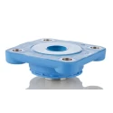 SKF Stainless Steel 4 Hole Flange Bearing Unit 25 mm Inside Diameter F4BC 25M-CPSS-DFH