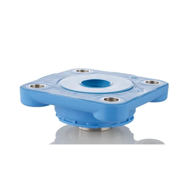 SKF Stainless Steel 4 Hole Flange Bearing Unit 25 mm Inside Diameter F4BC 25M-CPSS-DFH