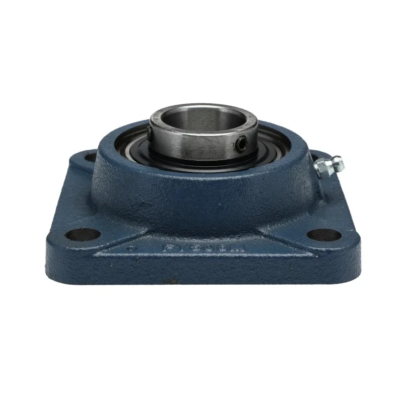 SKF Flanged Bearing Unit, 4 Hole Cylindrical Bore, 30 mm Inside Diameter, Steel Housing, Set Screw Locking, 3800 rpm FY 30 TR