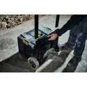DeWALT 1 Drawer Plastic Tool Box Wheeled Mobile Storage 685 mm Height DWST83295-1