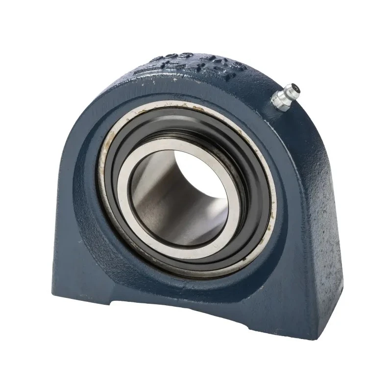 SKF Pillow Block Bearing , 40 mm Inside Diameter, Cast Iron, 116 mm Length, Cylindrical Bore, Set Screw Locking SYF 40 TF