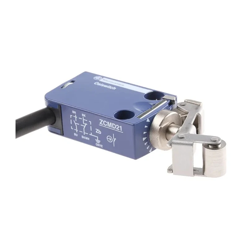 Telemecanique Sensors OsiSense XC Series Roller Plunger Limit Switch 1 NO/1 NC IP66 IP67 IP68 Zinc Alloy Housing XCMD2124L1
