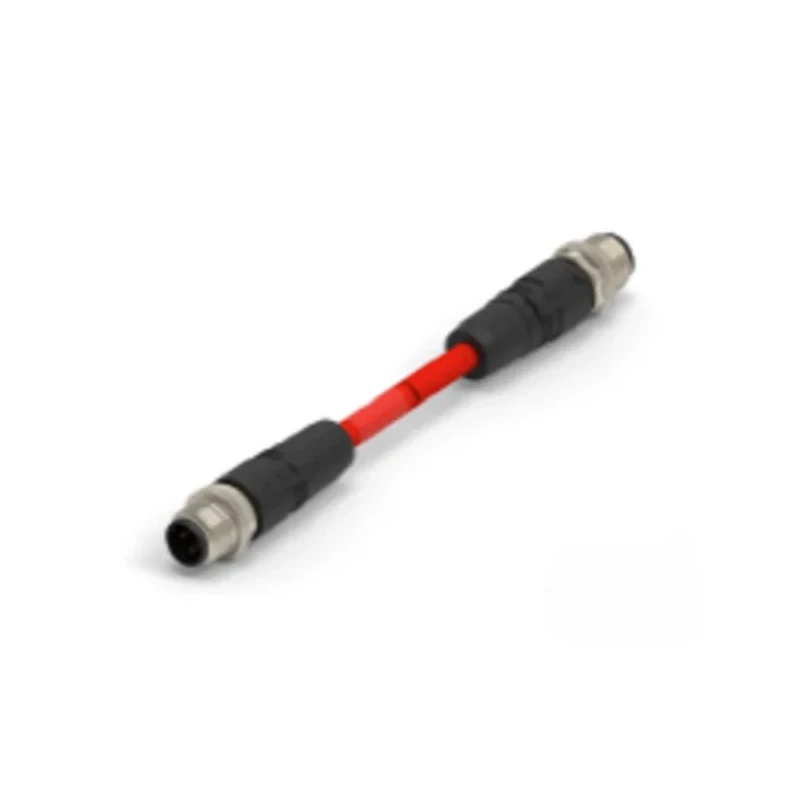TE Connectivity Cat5e Shielded Ethernet Cable Red 1 m PVC Jacket TAD14741311-002