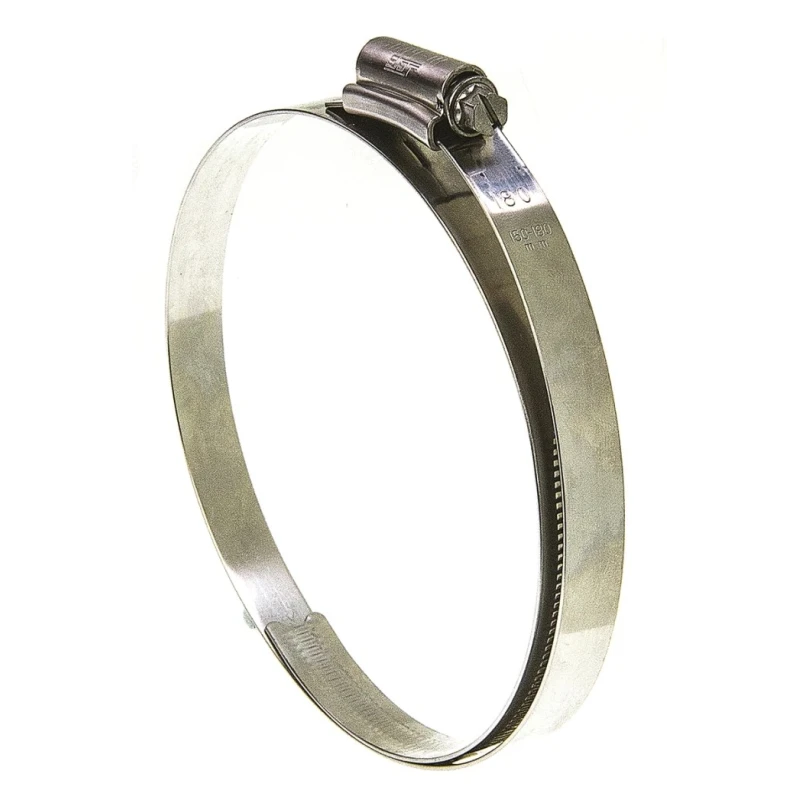HI-GRIP Stainless Steel Slotted Hex Worm Drive Hose Clip 150-180 mm ID HGS180BP