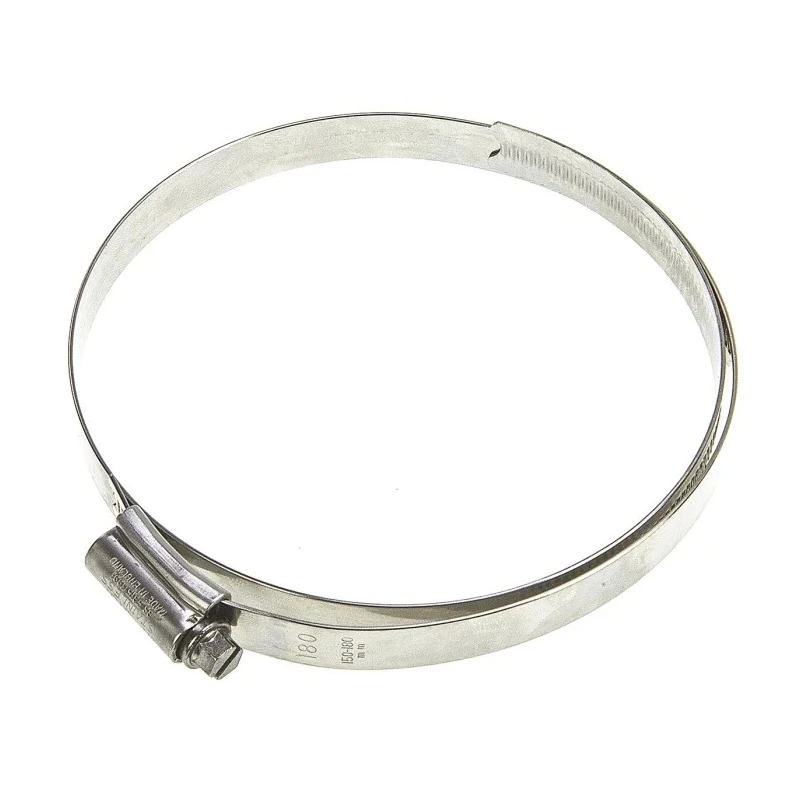 HI-GRIP Stainless Steel Slotted Hex Worm Drive Hose Clip 150-180 mm ID HGS180BP