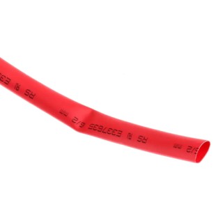RS PRO Heat Shrink Tubing, Red 6 mm Sleeve Diameter x 7m Length 3:1 Shrink Ratio 700-4513
