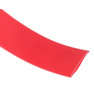 RS PRO Heat Shrink Tubing Red 24 mm Sleeve Diameter x 3 m Length 3:1 Ratio 700-4523