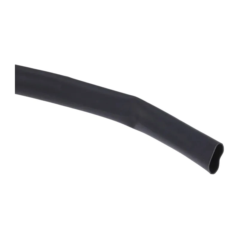 RS PRO Heat Shrink Tubing Black 6 mm Sleeve Diameter x 7m Length Polyolefin Flame Retardant 3:1 Ratio 700-4535