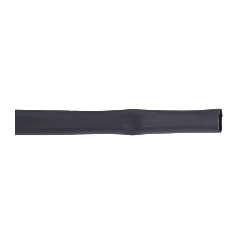 RS PRO Heat Shrink Tubing Black 6 mm Sleeve Diameter x 7m Length Polyolefin Flame Retardant 3:1 Ratio 700-4535