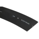 RS PRO Heat Shrink Tubing Black 19 mm Sleeve Diameter x 5m Length 2:1 Ratio 700-4664