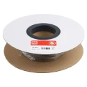 RS PRO Heat Shrink Tubing Black 3.2mm Sleeve Diameter x 10m Length 2:1 Ratio 700-4630
