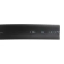 RS PRO Heat Shrink Tubing Black 9.5 mm Sleeve Diameter x 6 m Length 2:1 Ratio 700-4658