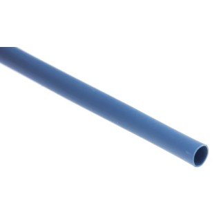 RS PRO Polyolefin Heat Shrink Tubing Blue 2.4 mm Sleeve Diameter 10m Length 2:1 Ratio 700-4737