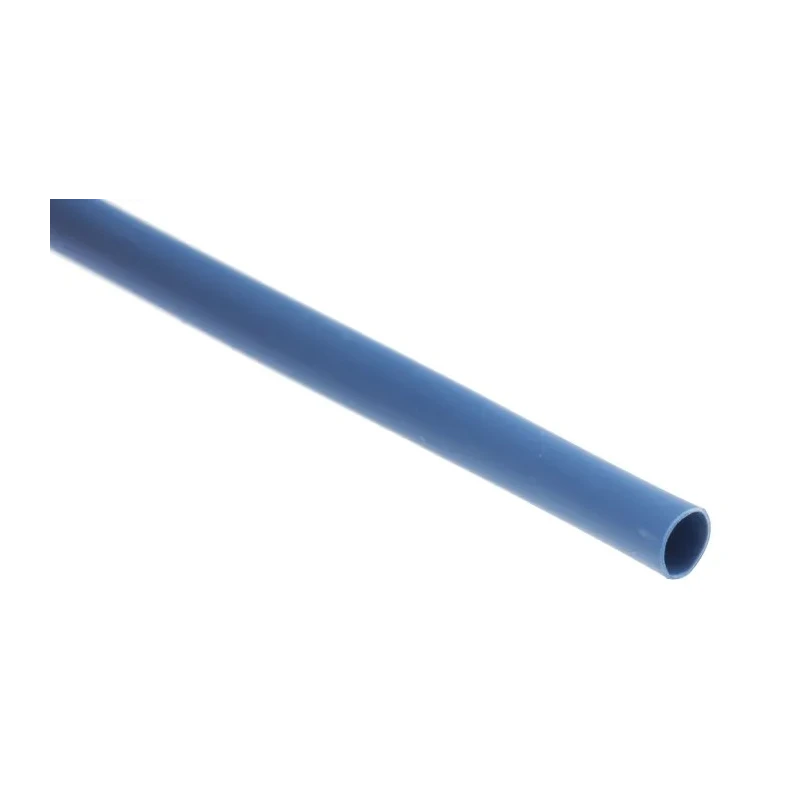 RS PRO Polyolefin Heat Shrink Tubing Blue 2.4 mm Sleeve Diameter 10m Length 2:1 Ratio 700-4737