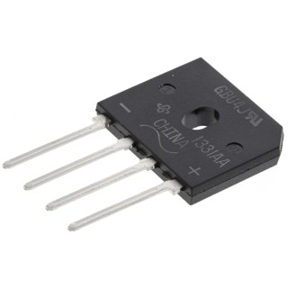 Vishay Bridge Rectifier 600 V 150 A 4-Pin Single Through Hole GBU4J-E3/45