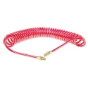RS PRO 5 m Red Polyurethane Recoil Hose, 12 bar Pressure, -20°C to 70°C 700-5649