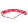 RS PRO 5 m Red Polyurethane Recoil Hose, 12 bar Pressure, -20°C to 70°C 700-5649