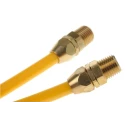 RS PRO 4 m Yellow Polyurethane Recoil Hose Operating -20°C to 70°C, 12 bar Maximum Pressure 700-5651