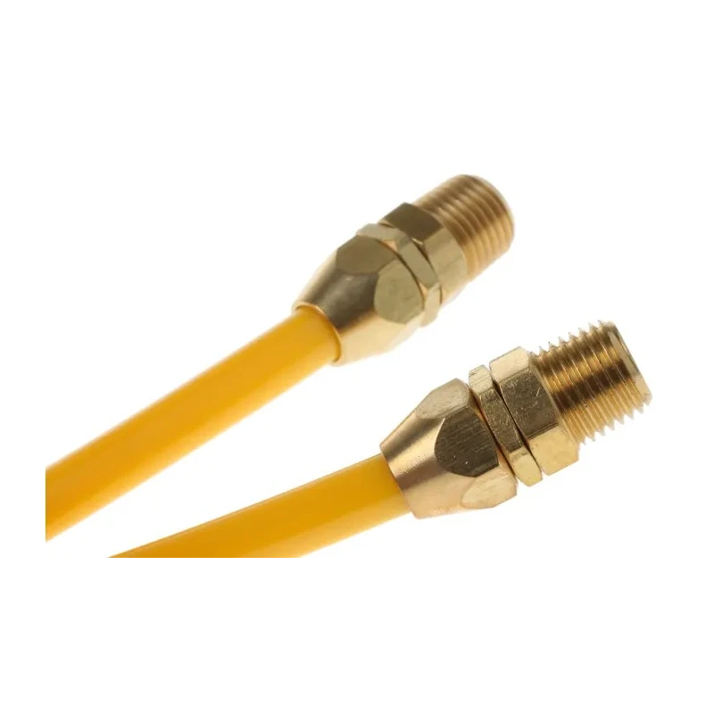 RS PRO 4 m Yellow Polyurethane Recoil Hose Operating -20°C to 70°C, 12 bar Maximum Pressure 700-5651
