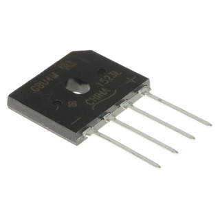 Vishay Bridge Rectifier 1000 V 150 A 4-Pin Single GBU4M-E3/51