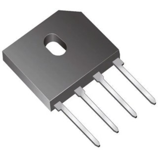 Vishay Bridge Rectifier 1000 V 200 A 4-Pin Single Through Hole GBU Series GBU8M-E3/45