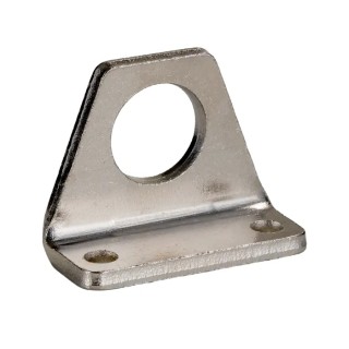 SMC Pneumatic Cylinder Foot Mount for Mounting Bracket, ISO 6432 Standard, Model C85L25A