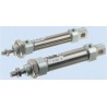 SMC Pneumatic Piston Rod Cylinder Series Double Acting Both Ends Tapped Air Cushion Aluminium Alloy 437mm Length 300mm CD85
