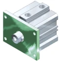 SMC Pneumatic Cylinder Mounting Flange CQ-F050 Germany New CQ-F050