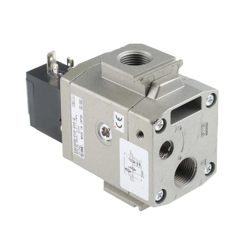 SMC Pneumatic Solenoid Valve Soft Start Up 3 Port G Series EAV3000 24V dc 1.8W Power 