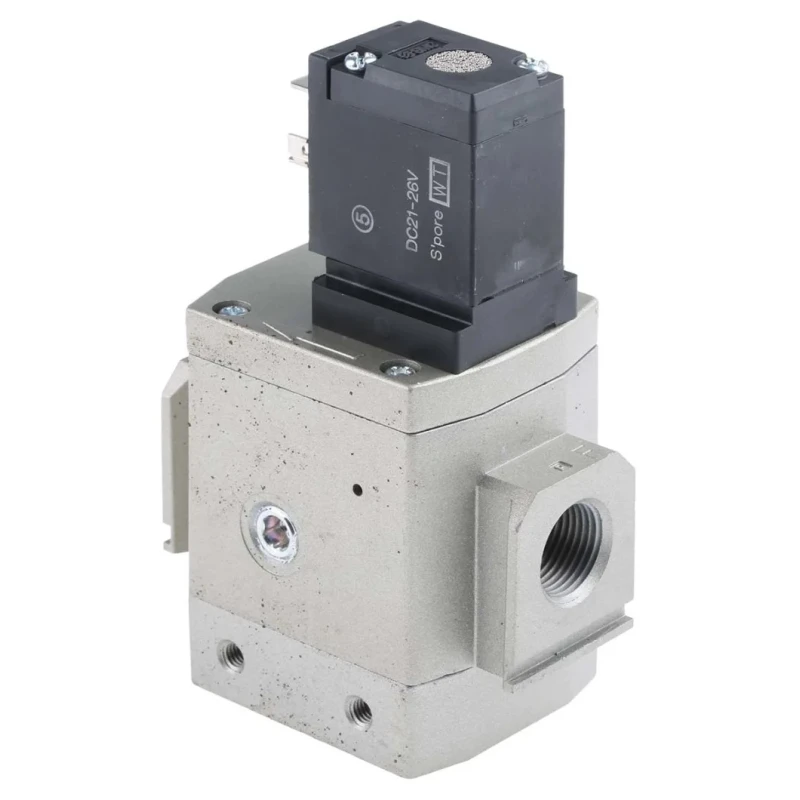 SMC Pneumatic Solenoid Valve Soft Start Up 3 Port G Series EAV3000 24V dc 1.8W Power 