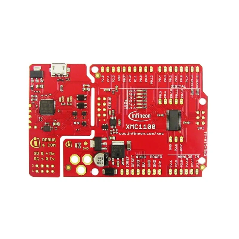 Infineon Microcontroller Development Tool Evaluation Board KIT-XMC11-BOOT-001 Arduino USB, ARM Cortex M0 KITXMC11BOOT001TOBO1