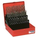 Facom 50-Piece Twist Drill Bit Set for Masonry, 1 mm to 5.9 mm Stainless Steel 222A.TJ50