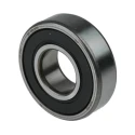 SKF Single Row Deep Groove Ball Bearing 20 mm ID, 47 mm OD, 14 mm Width, Sealed, Sheet Metal Cage 6204-2RSH/W64