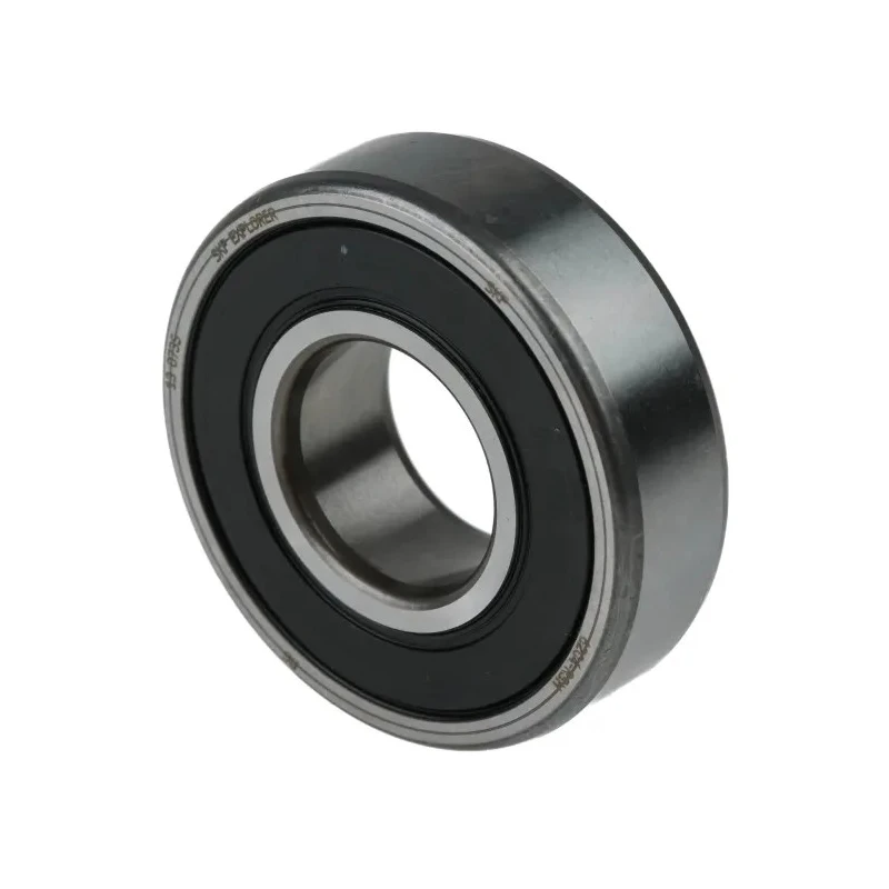SKF Single Row Deep Groove Ball Bearing 20 mm ID, 47 mm OD, 14 mm Width, Sealed, Sheet Metal Cage 6204-2RSH/W64