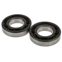 SKF Single Row Deep Groove Ball Bearing 1 Row, 40 mm ID, 80 mm OD, 36 mm Race Width, Open End 6208 TN9/DBGA