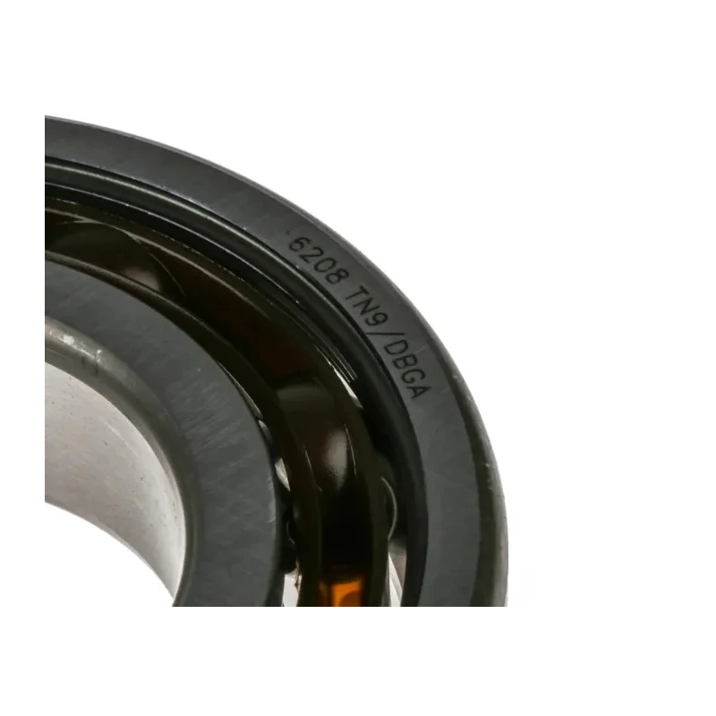 SKF Single Row Deep Groove Ball Bearing 1 Row, 40 mm ID, 80 mm OD, 36 mm Race Width, Open End 6208 TN9/DBGA